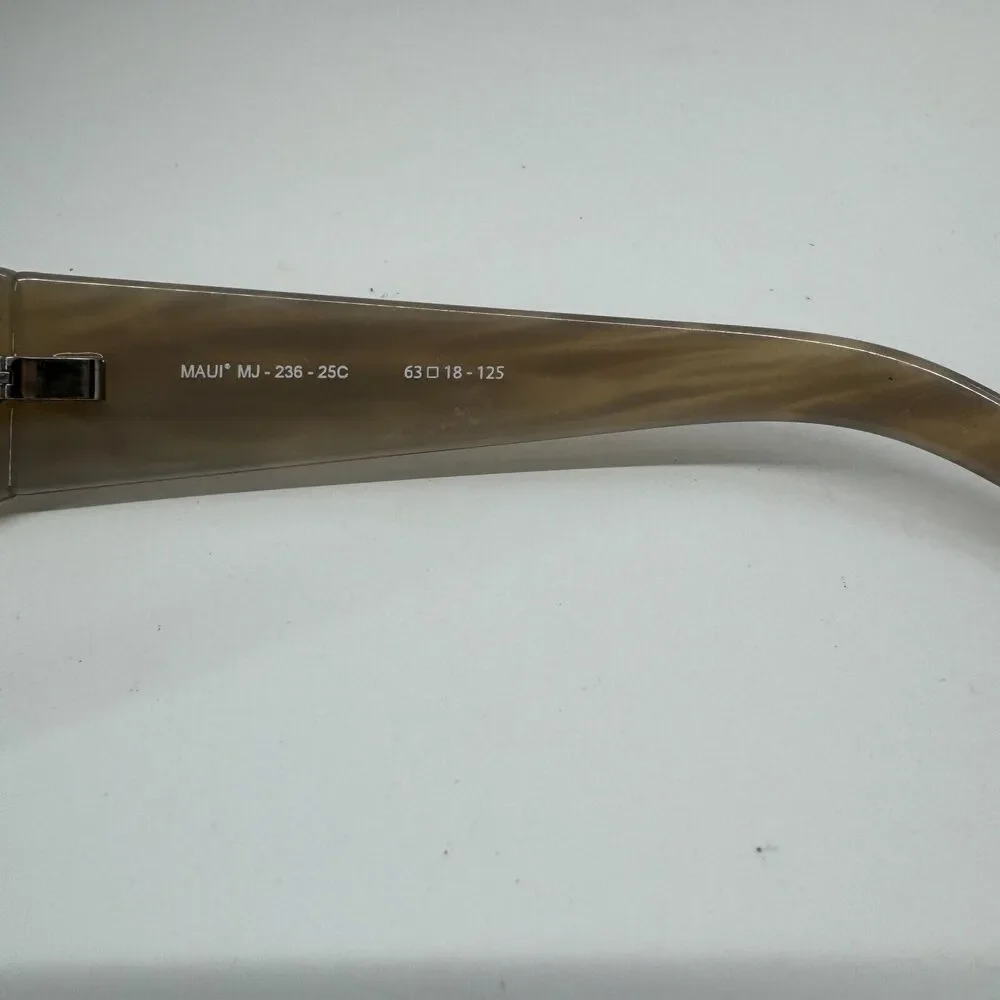 Maui Jim Blue Water MJ236-25C Brown‎ Stripe Sunglasses Frame Only H11541